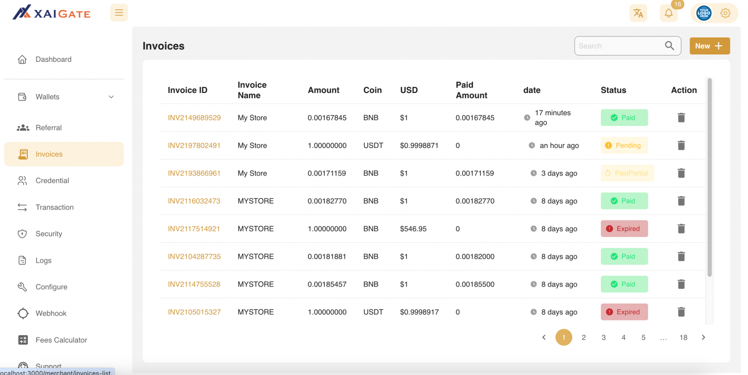 Setup Xaigate’s WooCommerce plugin
