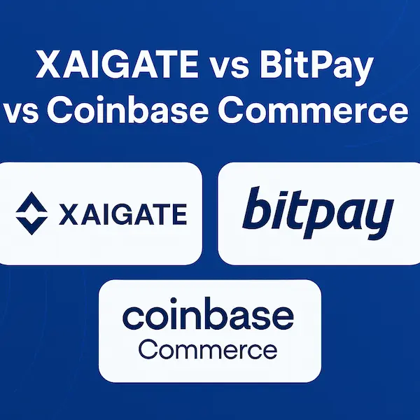 Compare XaiGate vs BitPay vs Coinbase Commerce