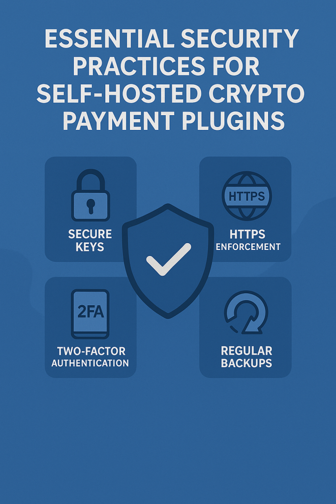 Essential Security Practices for Self-Hosted Crypto Payment Plugins