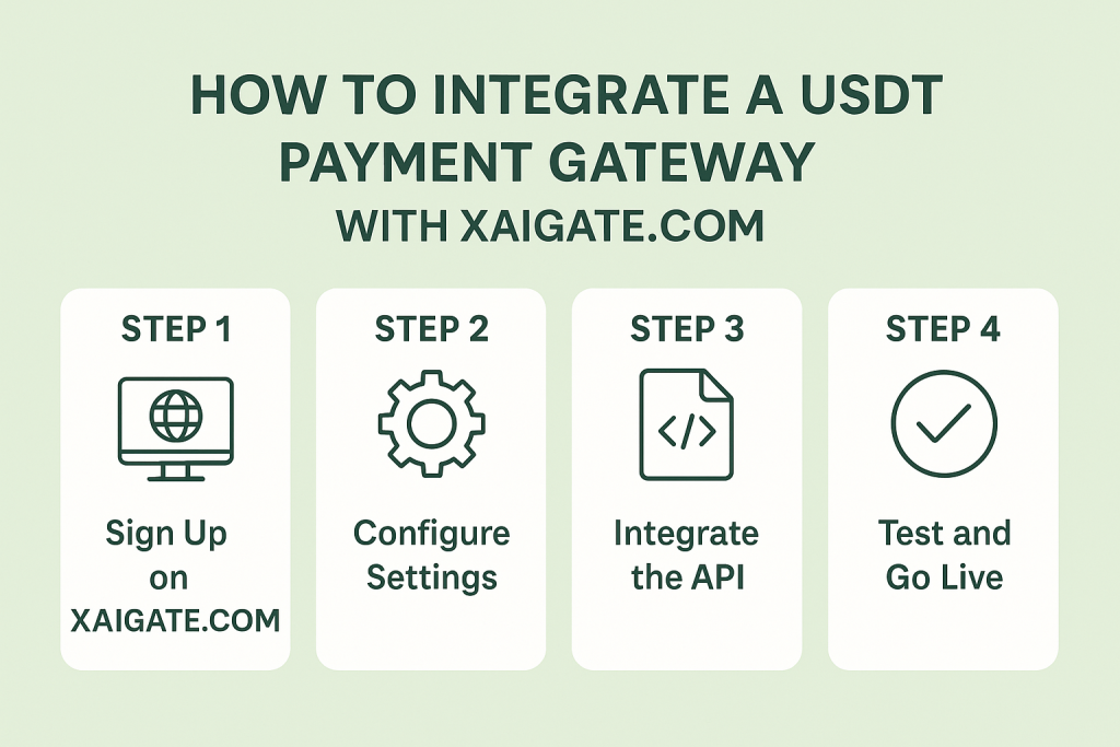 How to Integrate a USDT Payment Gateway with XAIGATE