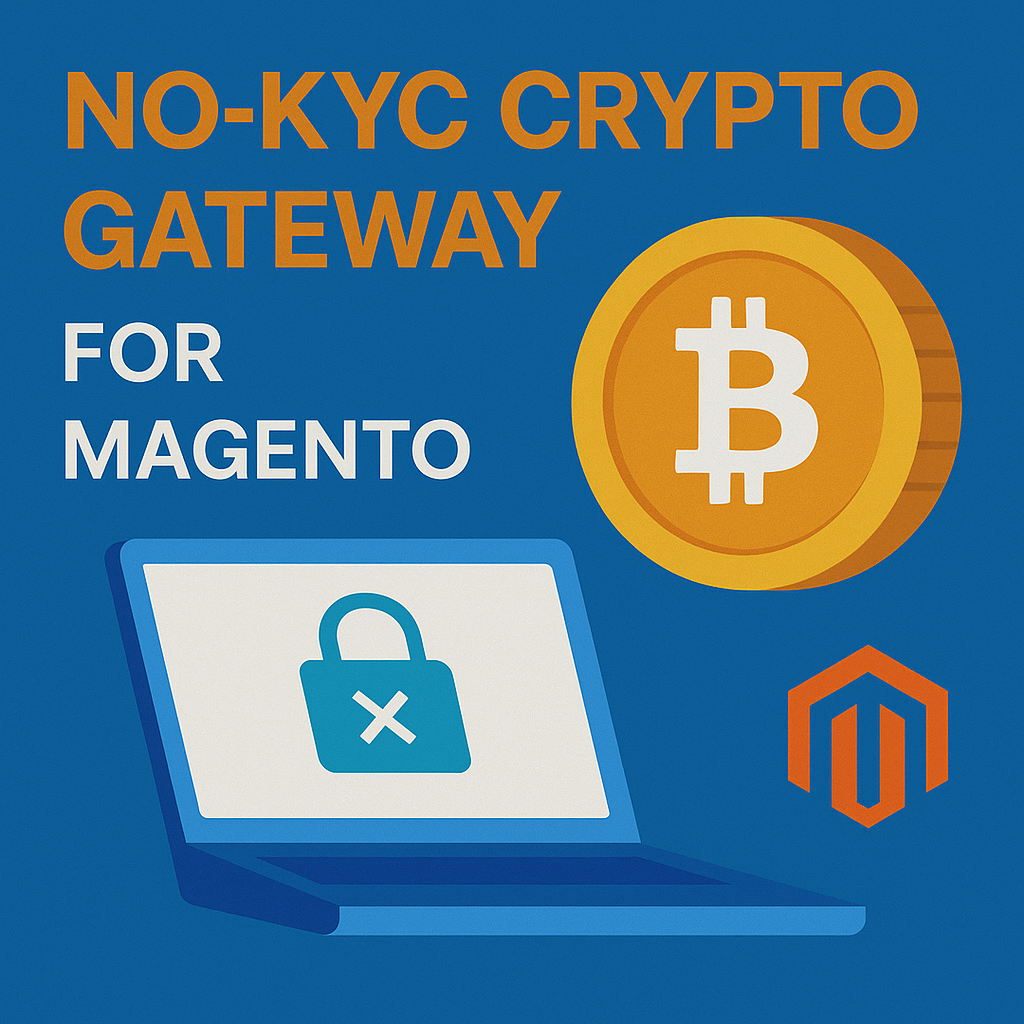 No-KYC Crypto Gateway for Magento