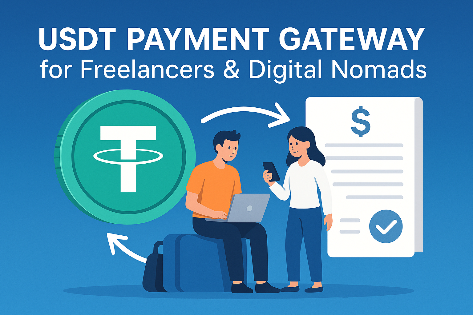 USDT Payment Gateway for Freelancers & Digital Nomads