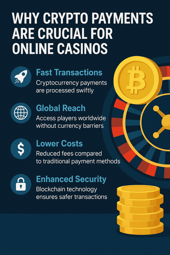 Why Crypto Payments Are Crucial for Online Casinos