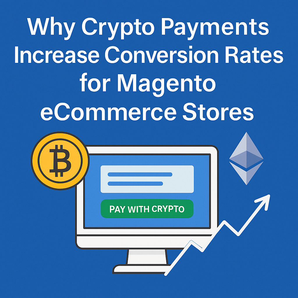 Why Crypto Payments Increase Conversion Rates for Magento eCommerce Stores