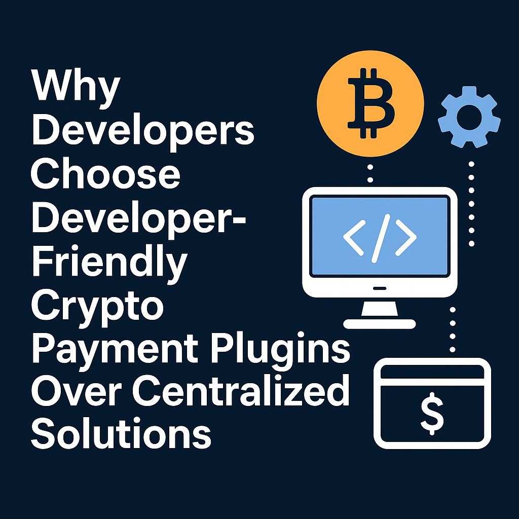 Why Developers Choose Developer-Friendly Crypto Payment Plugins Over Centralized Solutions