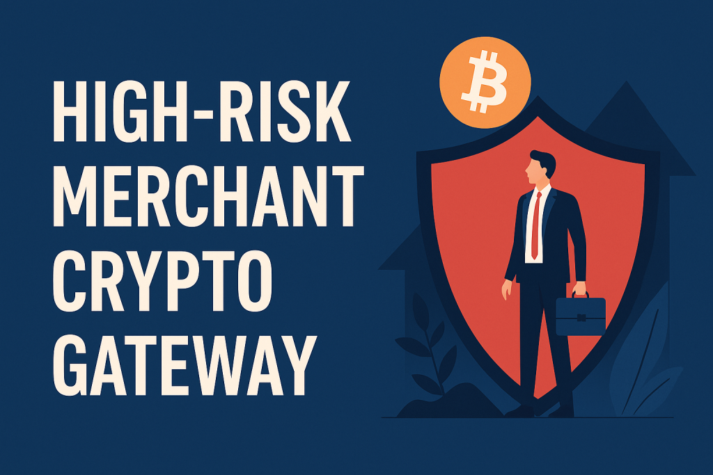 High-risk merchant crypto gateway
