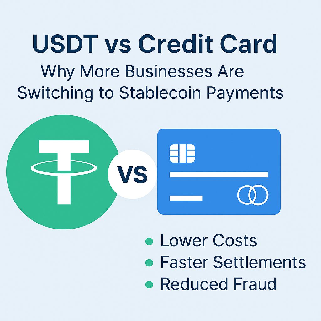 USDT vs Credit Card: Why More Businesses Are Switching to Stablecoin Payments