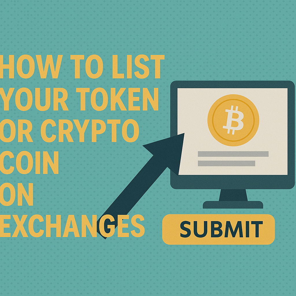 How To List Your Token Or Crypto Coin On Exchanges