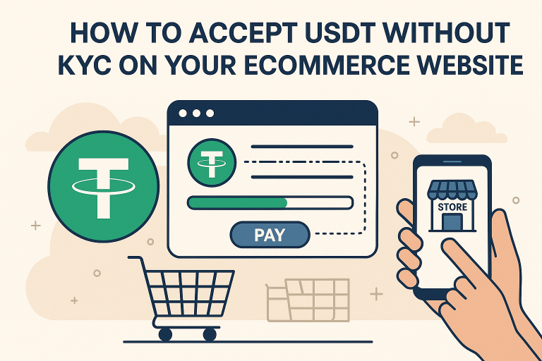 How to Accept USDT Without KYC on Your eCommerce Website