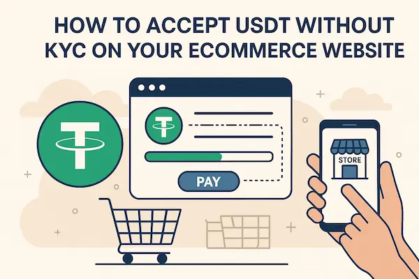 How to Accept USDT Without KYC on Your eCommerce Website