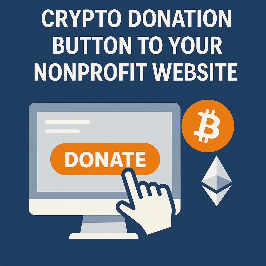 How to Add a Crypto Donation Button to Your Nonprofit Website
