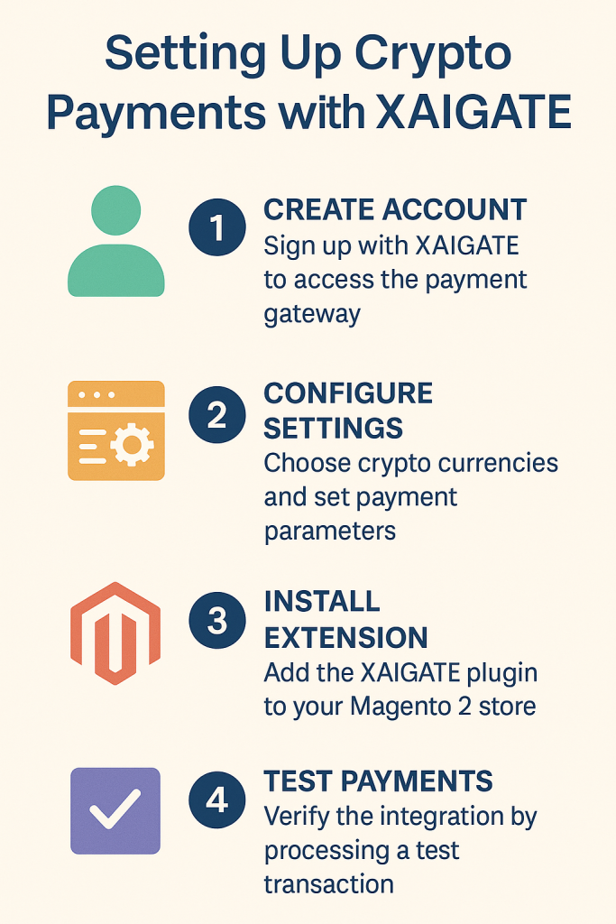 Setting Up Crypto Payments with XAIGATE