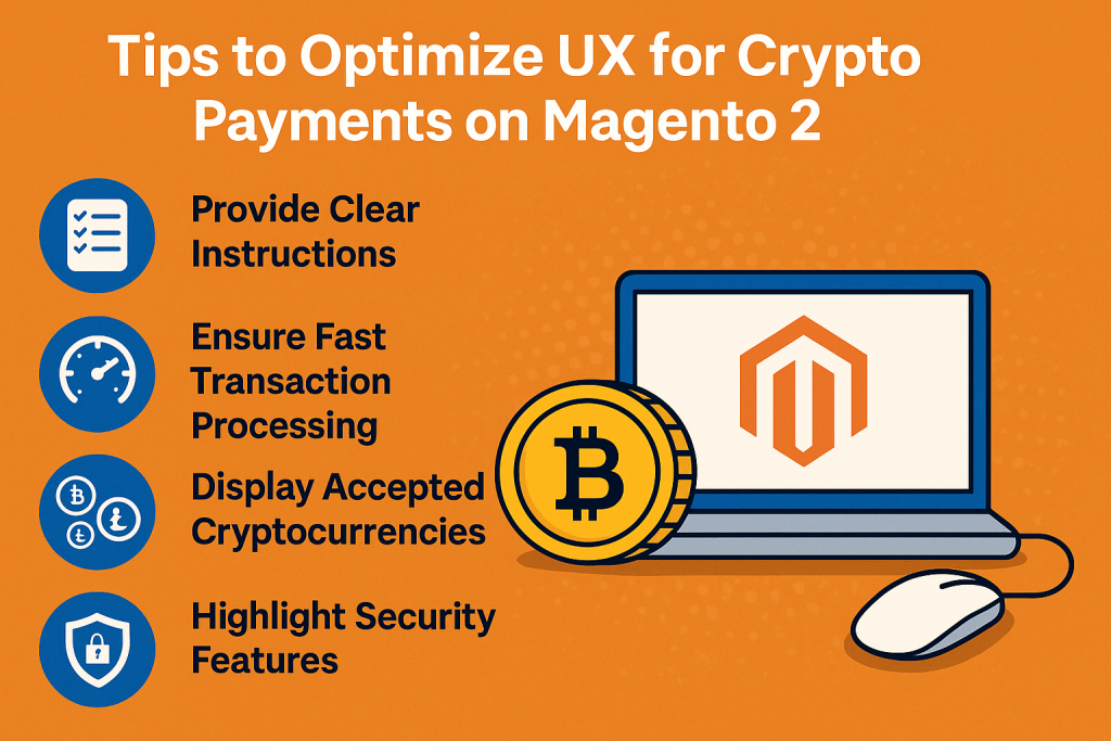 Tips to Optimize UX for Crypto Payments on Magento 2