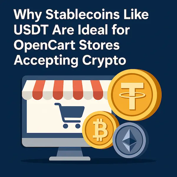 Why Stablecoins Like USDT Are Ideal for OpenCart Stores Accepting Crypto