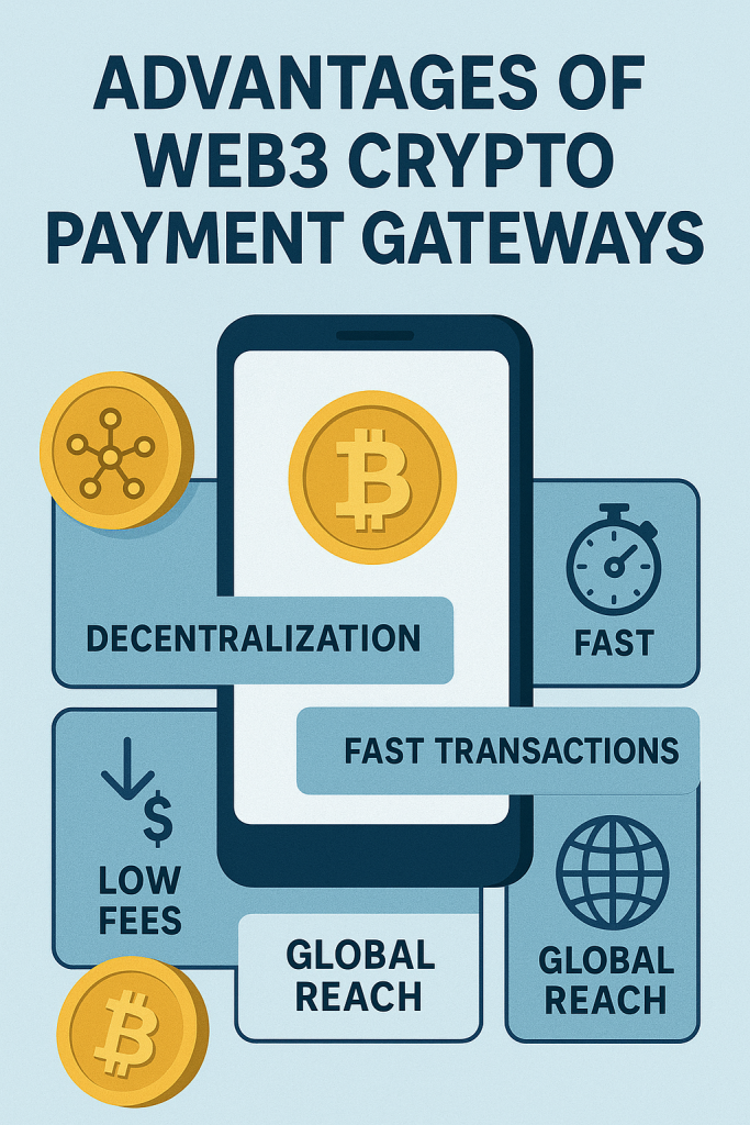 Advantages of Web3 Crypto Payment Gateways