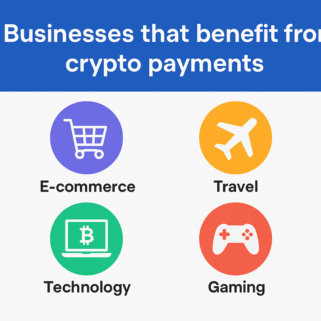 Businesses that benefit from crypto payments