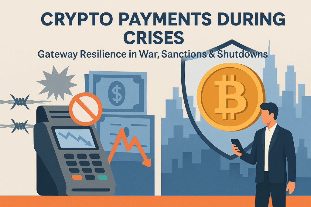 Crypto Payments During Crises: Gateway Resilience in War