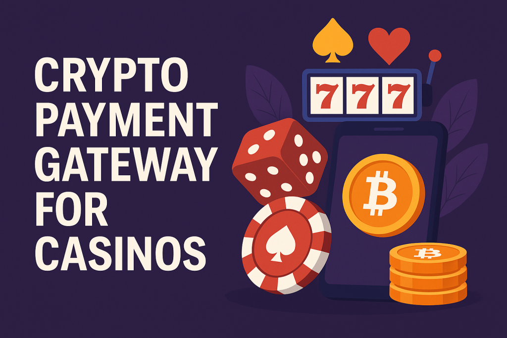 Crypto payment gateway for casinos