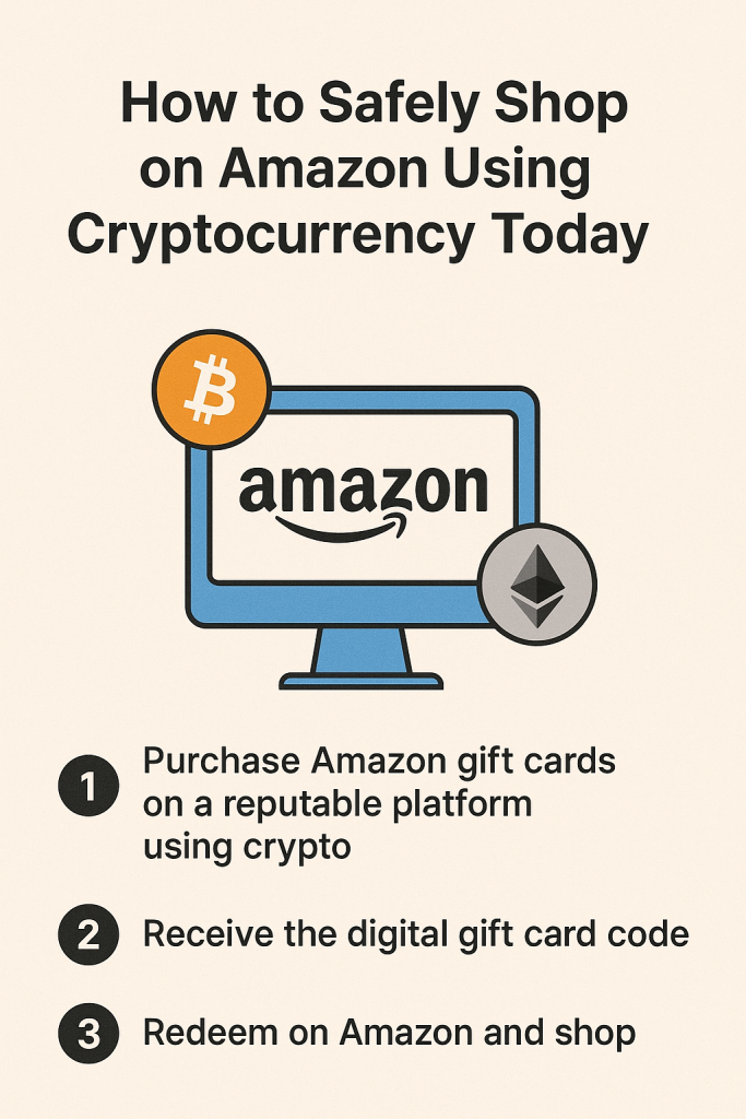 How to Safely Shop on Amazon Using Cryptocurrency