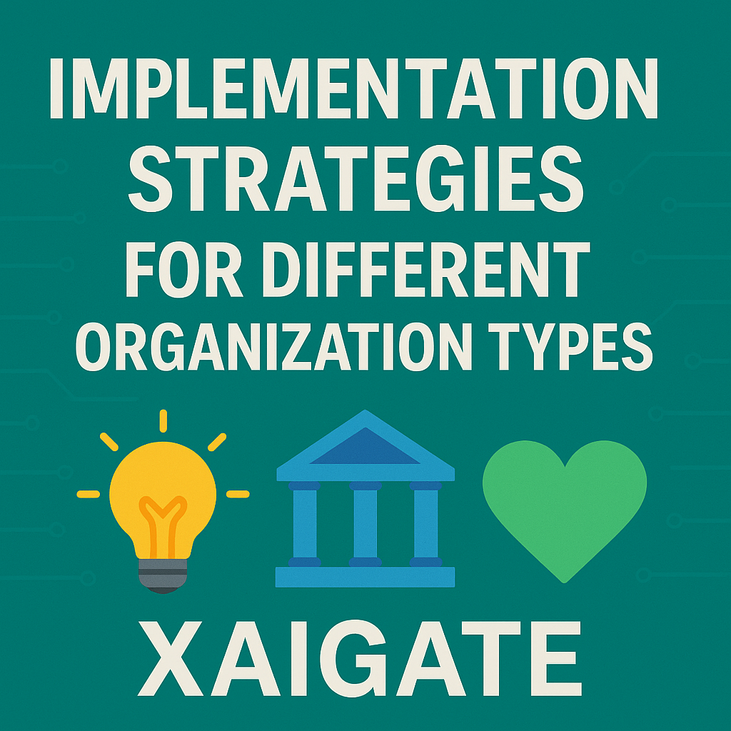 Implementation Strategies for Different Organization Types