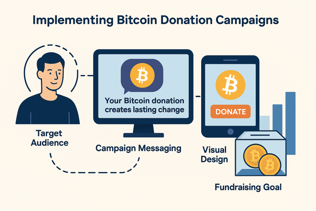 Implementing Bitcoin Donation Campaigns