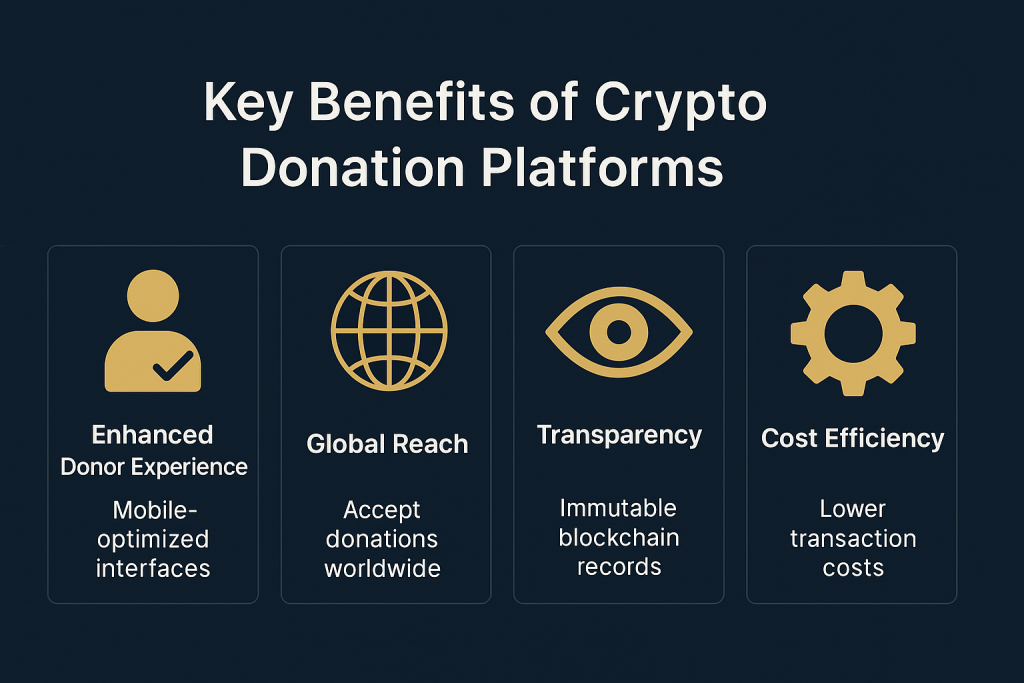 Key Benefits of Crypto Donation Platforms