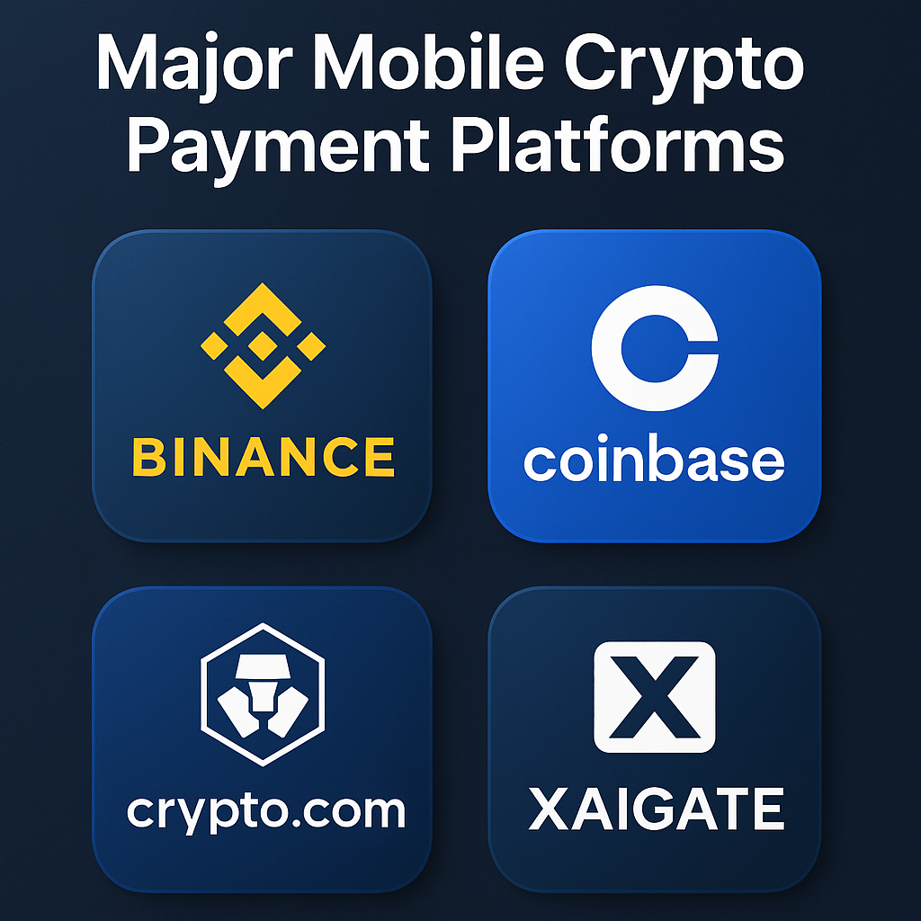 Major Mobile Crypto Payment Platforms