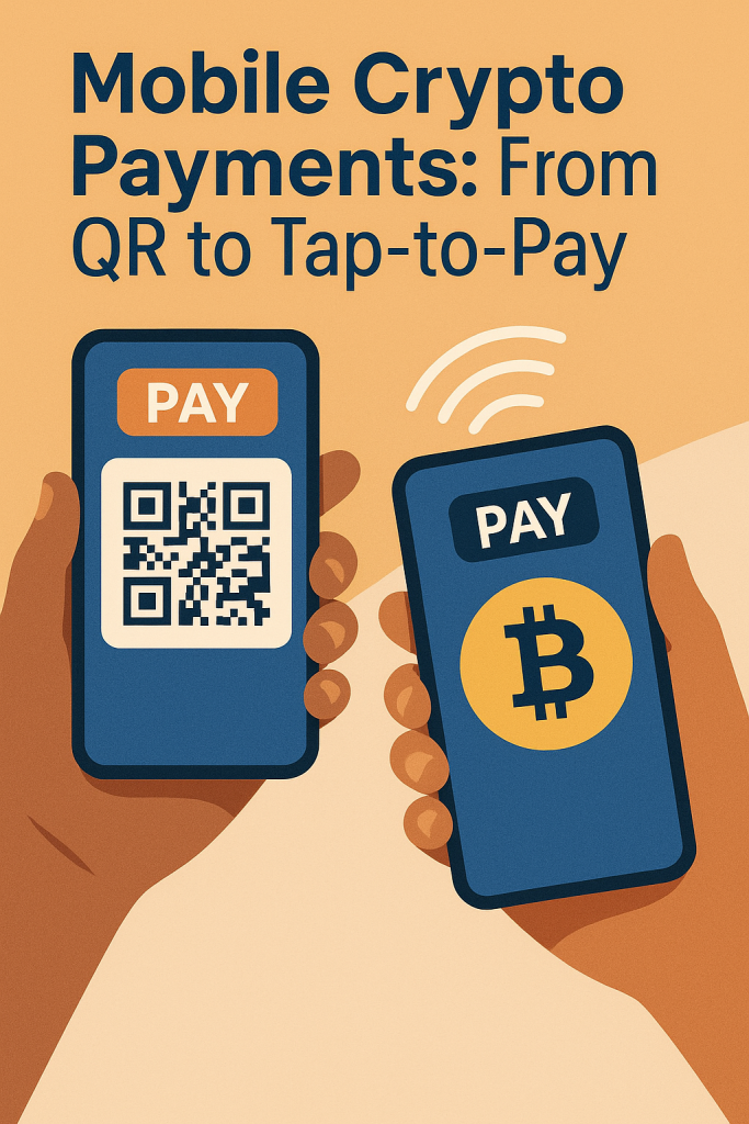 Mobile Crypto Payments: From QR to Tap-to-Pay