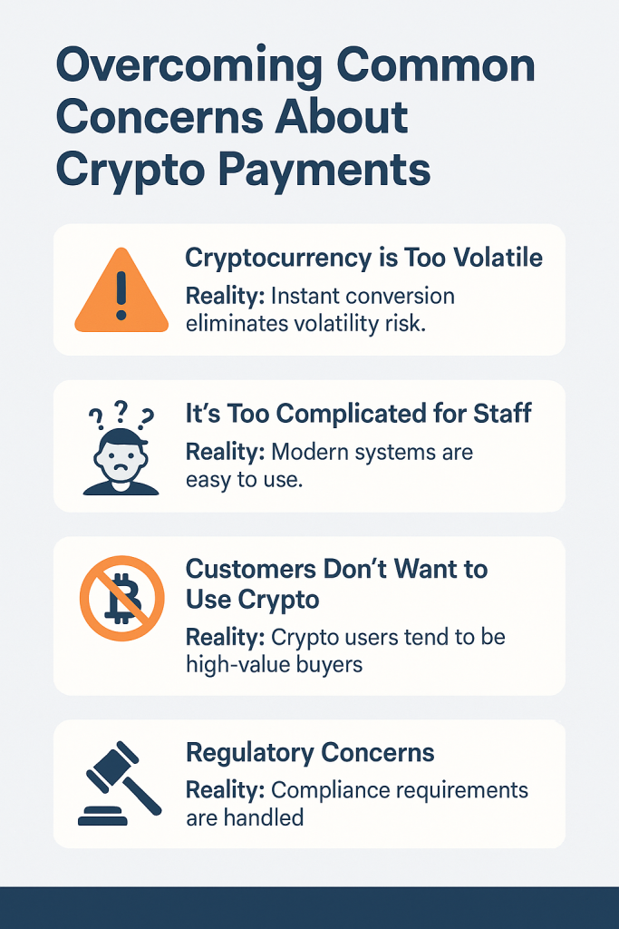 Overcoming Common Concerns About Crypto Payments