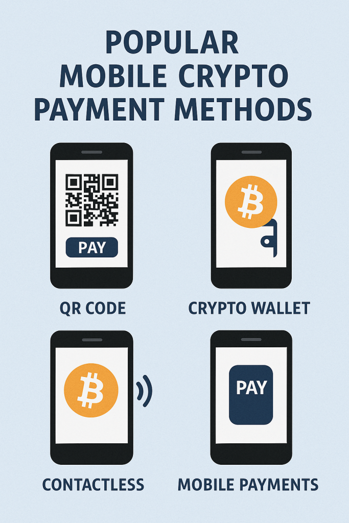Popular Mobile Crypto Payment Methods