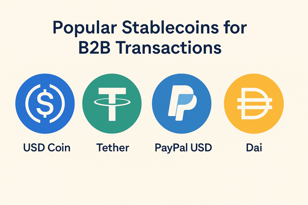Popular Stablecoins for B2B Transactions