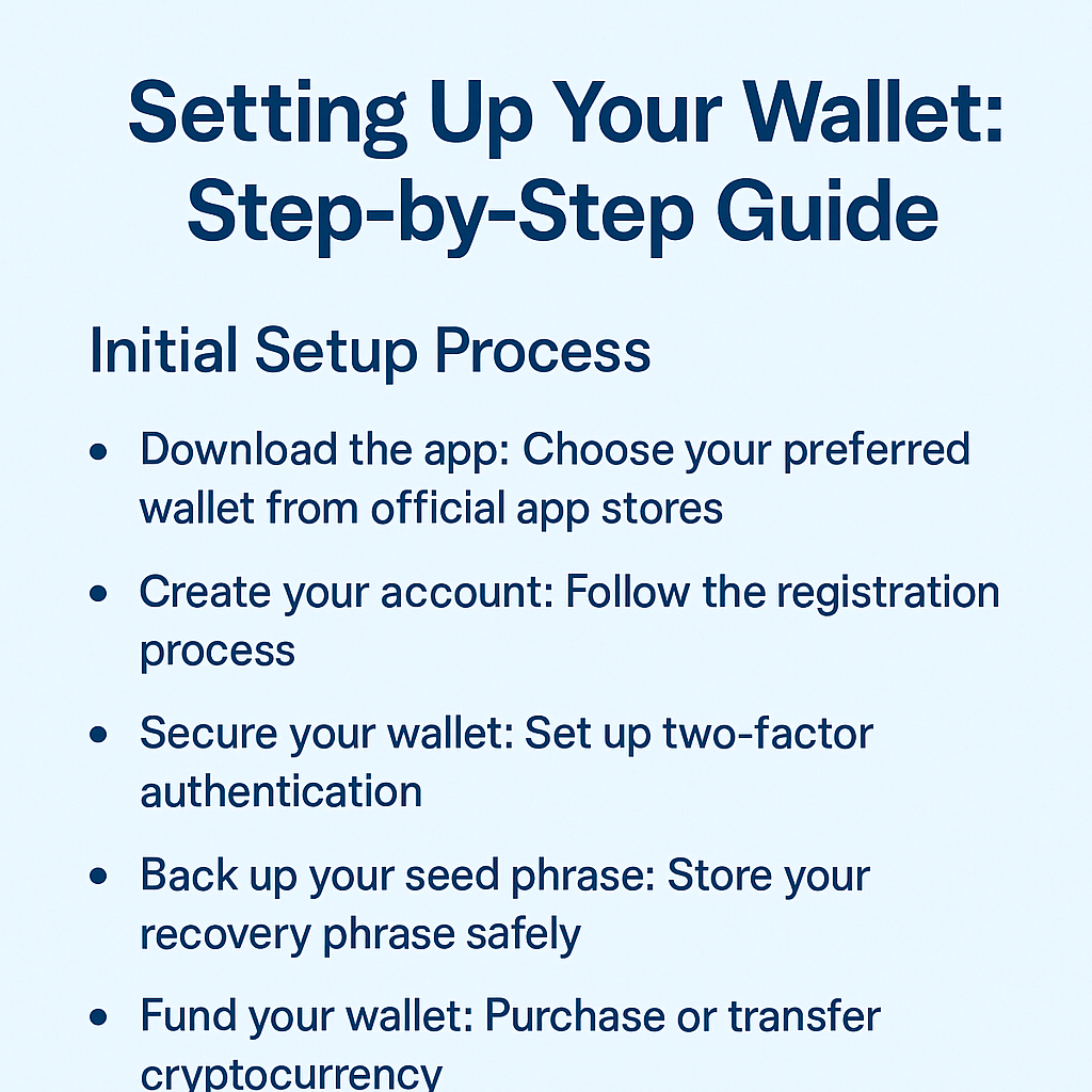 Setting Up Your Wallet: Step-by-Step Guide