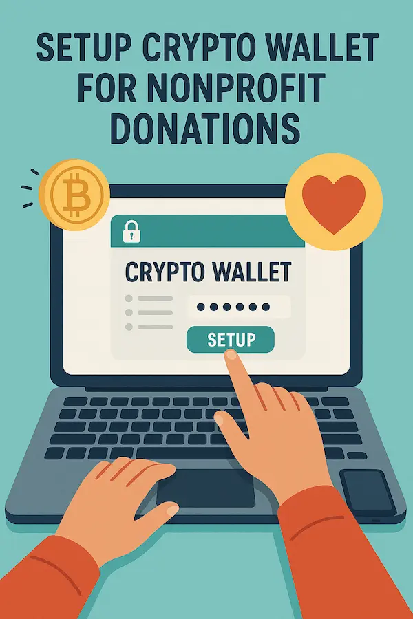 Setup Anonymous Crypto Donations
