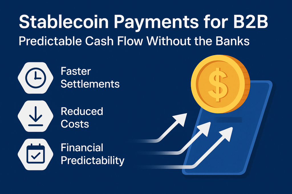 Stablecoin Payments for B2B: Faster, Cheaper, Bank-Free Business Transactions