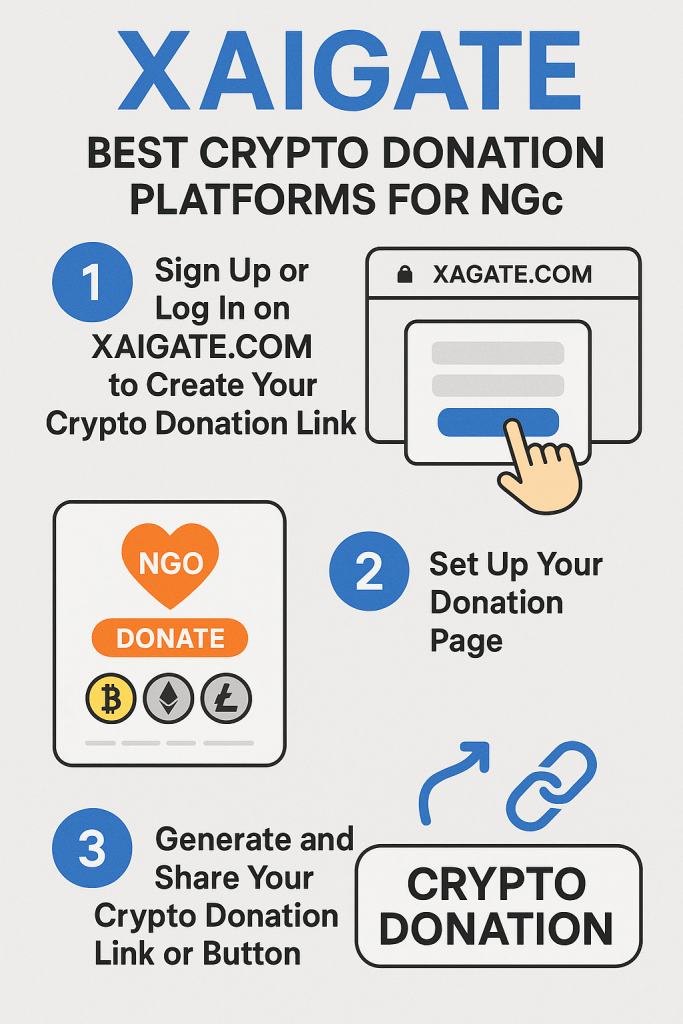 XAIGATE - Best Crypto Donation Platforms for NGOs
