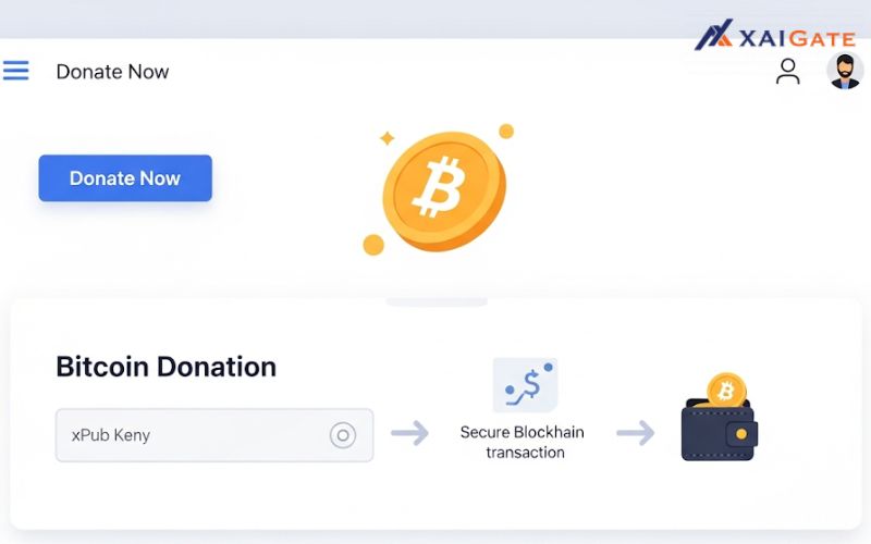 bitcoin donation button
