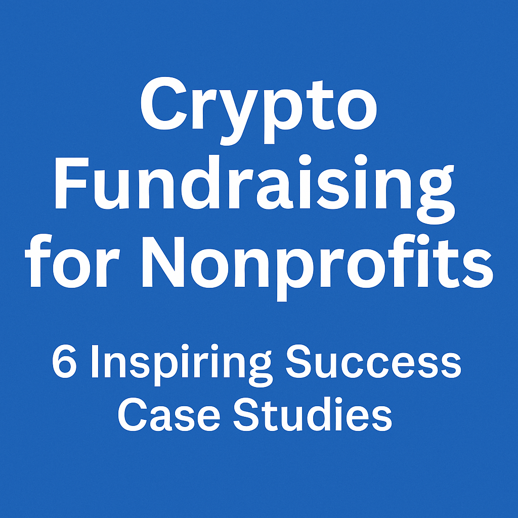 crypto fundraising for nonprofits