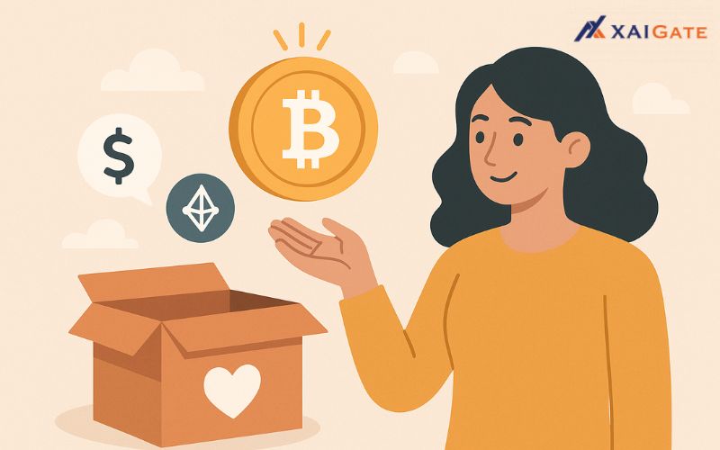 receive crypto donations