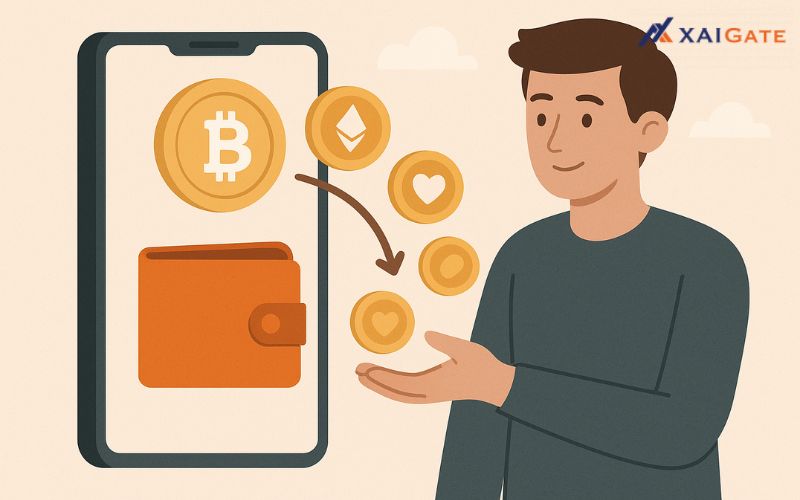 receive crypto donations