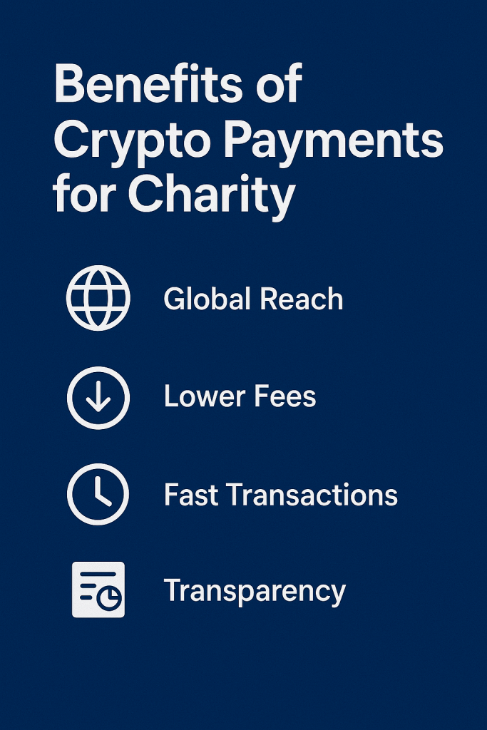 Benefits of Crypto Payments for Charity