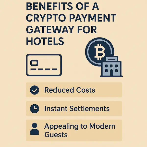 Benefits of a Crypto Payment Gateway for Hotels