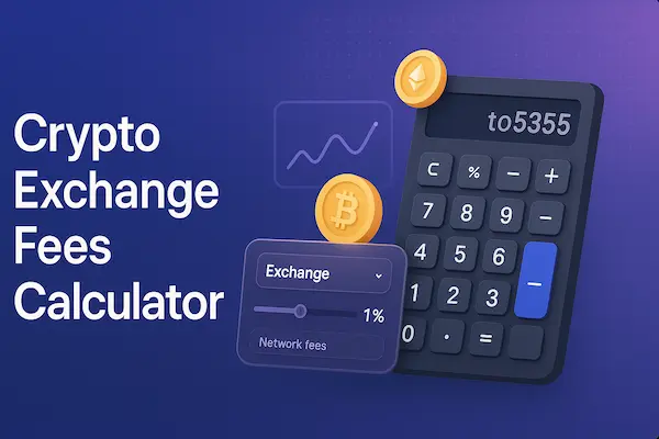 Crypto Exchange Fees Calculator