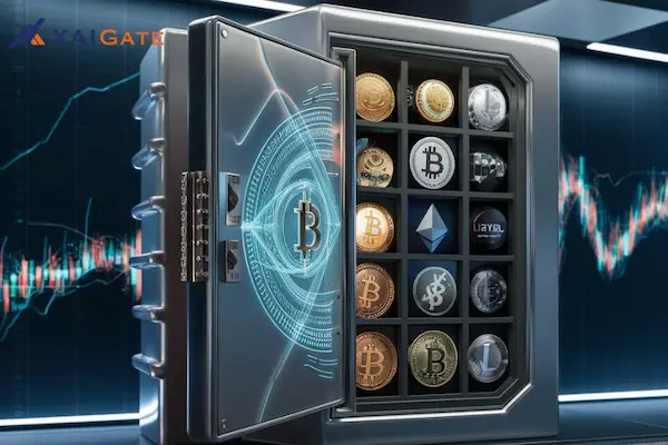 Crypto can offer security through blockchain technology
