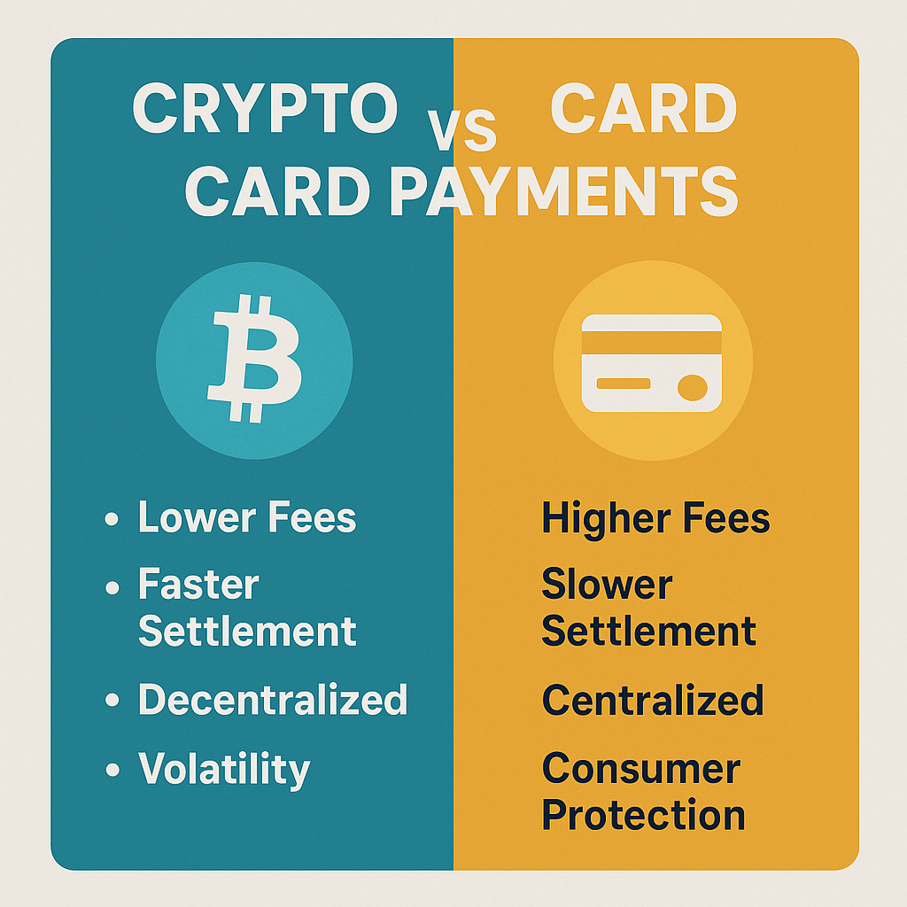 Crypto vs Card Payments