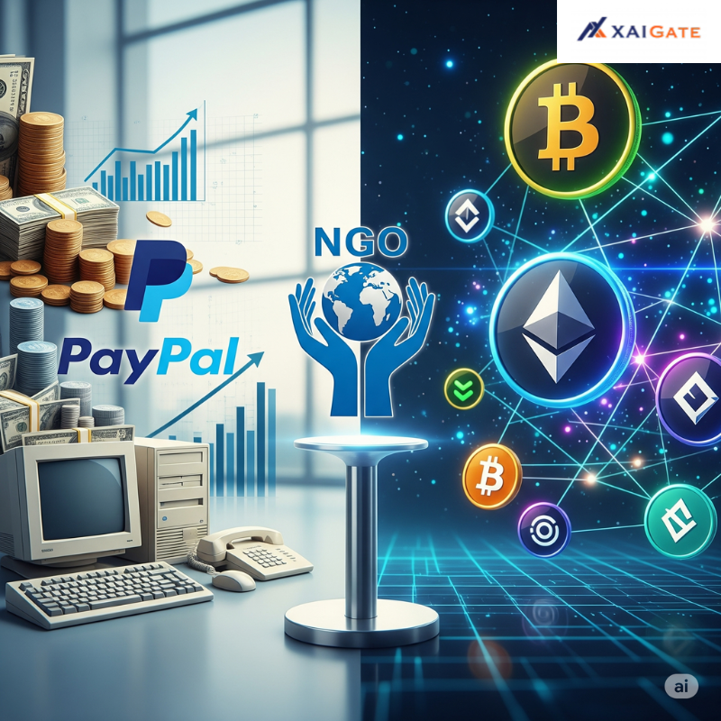 Crypto vs PayPal: Which Donation Method is Better for Your NGO in 2025? 1 Crypto vs PayPal: Which Donation Method is Better for Your NGO in 2025?