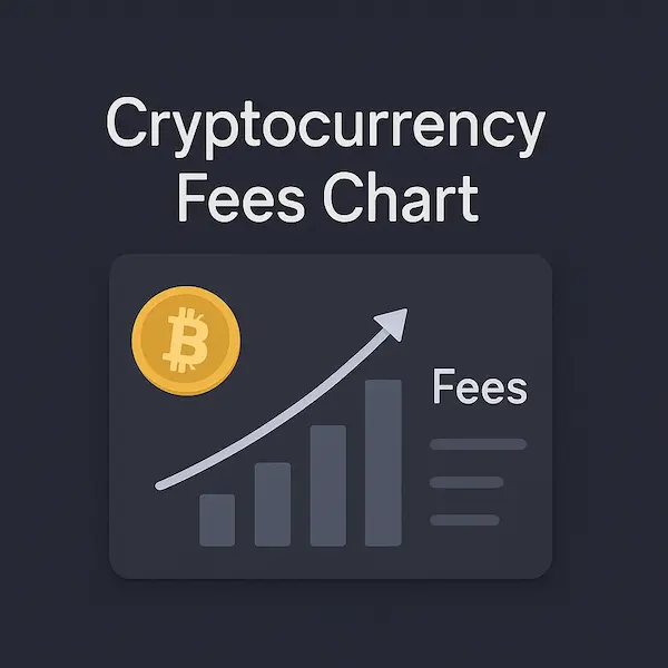 Cryptocurrency Fee Calculator and Cryptocurrency Fees Chart
