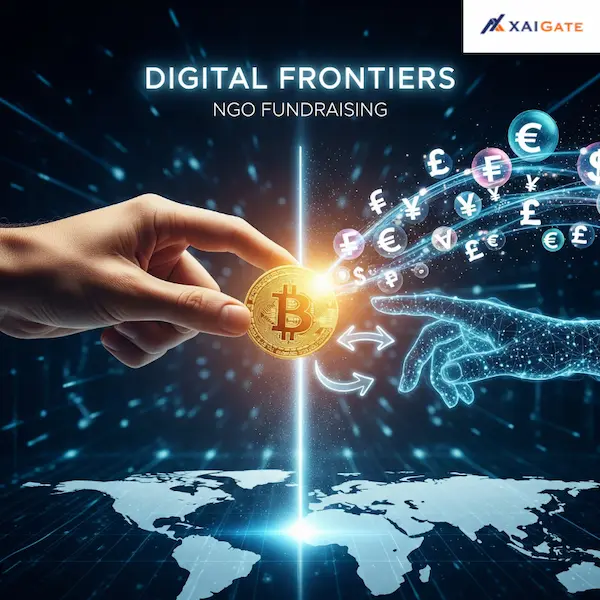 How NGOs can Accept Crypto Without a License by embracing digital frontiers for global fundraising.