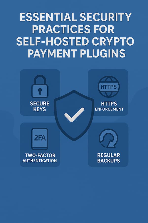 Essential Security Practices for Self-Hosted Crypto Payment Plugins