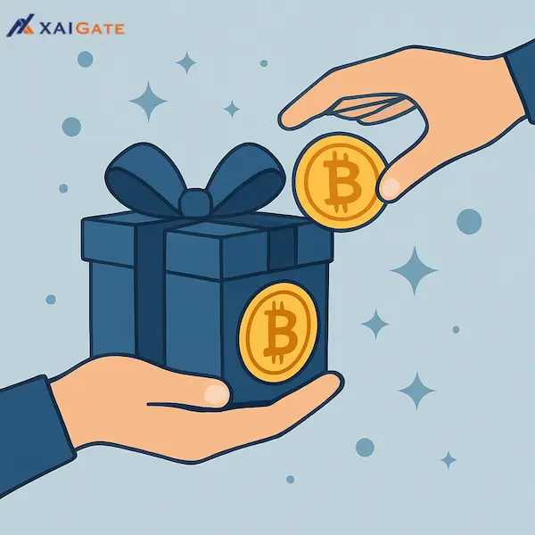 Give anonymous Crypto Donations with more benefits
