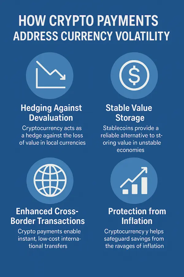 How Crypto Payments Address Currency Volatility